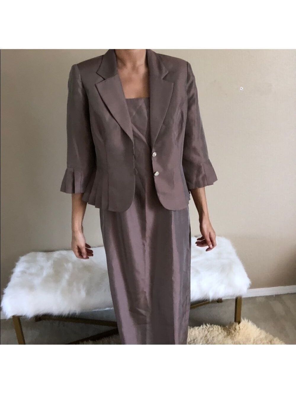 Alex evenings formal dress with jacket